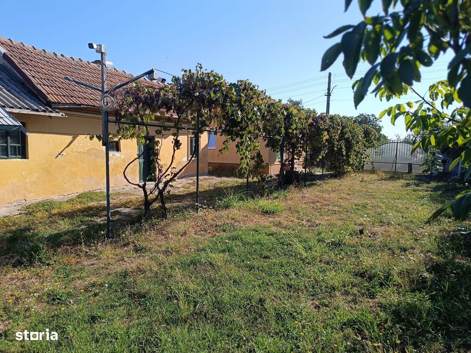 Casa + teren Pielesti deschidere 18m,1100mp,toate utilitatile
