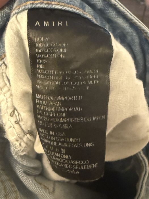 Blugi Amiri slim fit