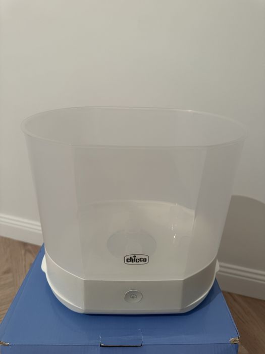 Sterilizator electric cu aburi Chicco 3 in 1 Steril Natural, 0luni+