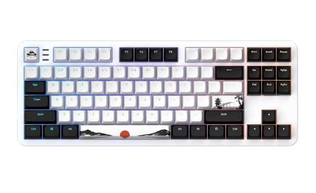 Dark Project 87 Fuji механична клавиатура с G3MS Sapphire суичове