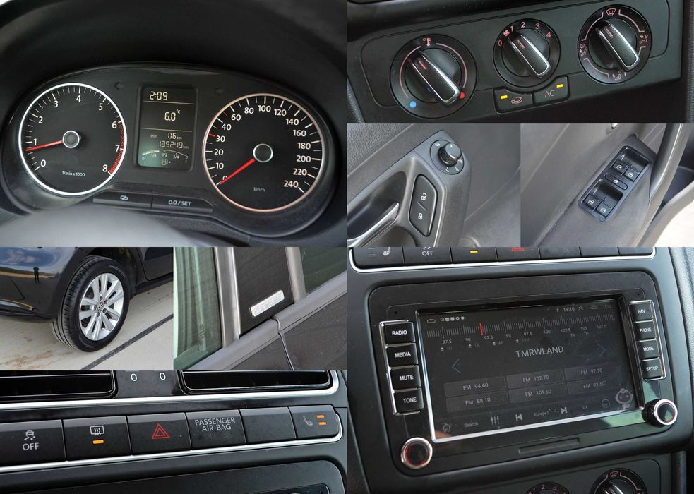 VW Polo 1.4MPi 90cp Aspirat STYLE Fabr. 2012 Climatic Scaune Incalzite