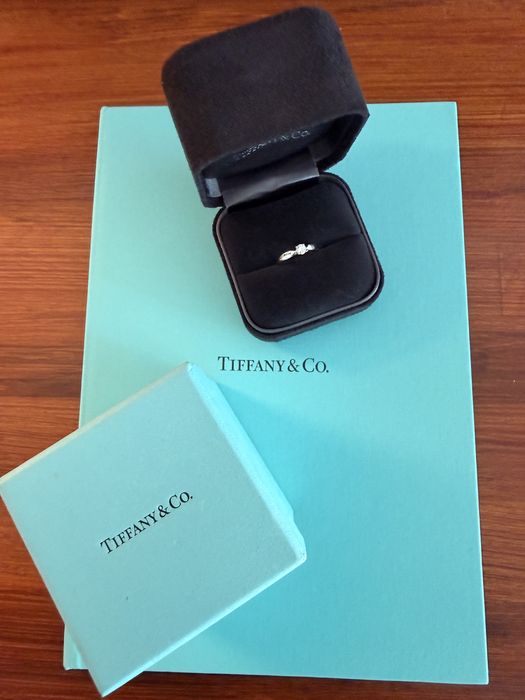 Inel de logodna cu diamant Tiffany & Co. - Full set