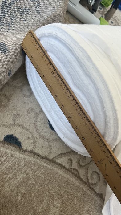 Ткань ФЛАНЕЛЬ белая