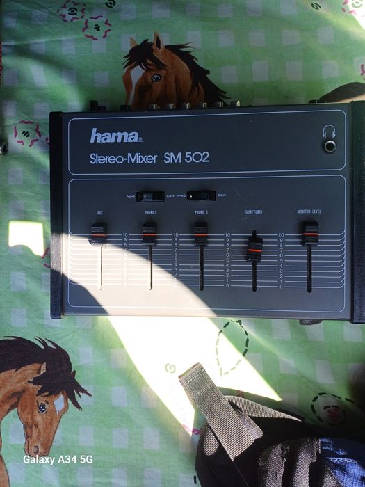 Remix hama stereo mixer 502 este functionabil