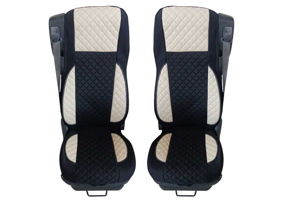 Калъфи за седалки за Даф Daf XG XF CF 106 Euro 6 кожа и велур