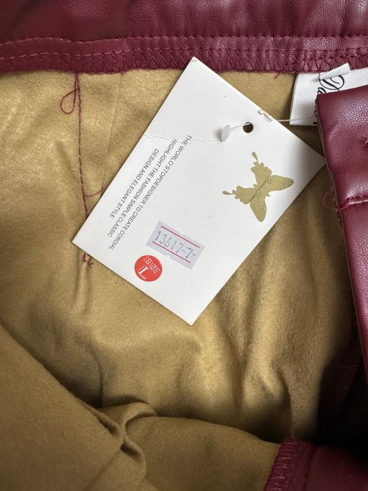 Продам кожаные брюки