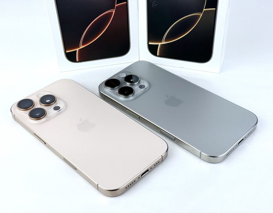 НОВ! Apple iPhone 16 Pro 128GB Natural / Desert Гаранция!