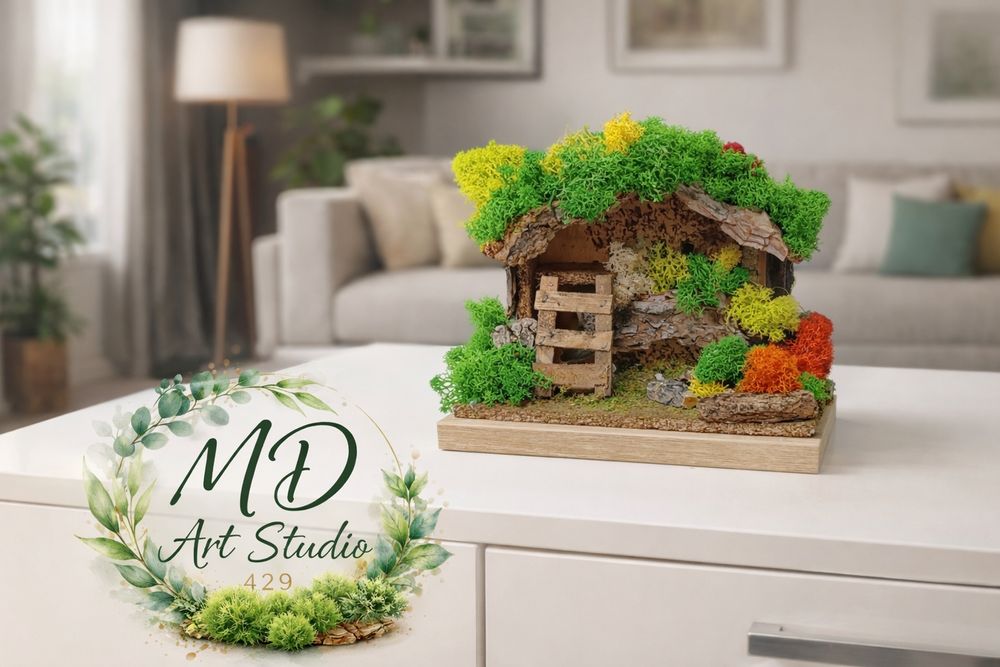 Картини от скандинавски мъх