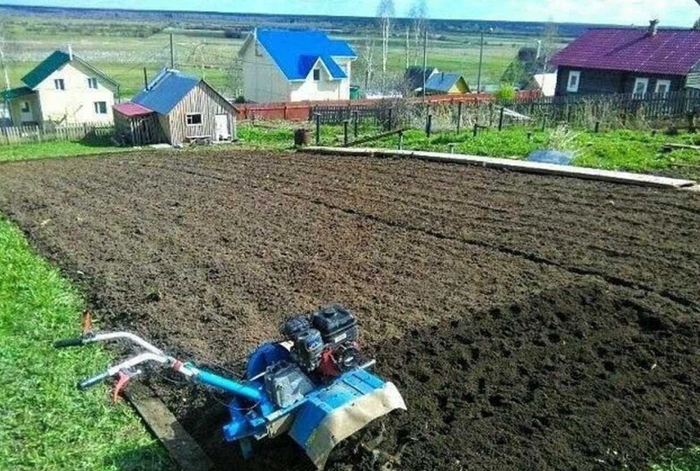 Вспашка огородов культивация