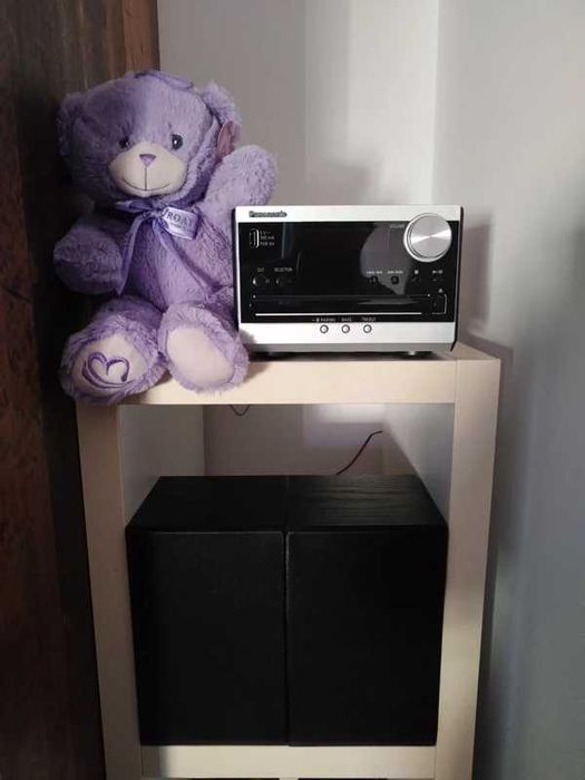 Microsistem audio Panasonic, 20W, CD, Bluetooth, Radio FM,nou cu Garanție 24 Luni