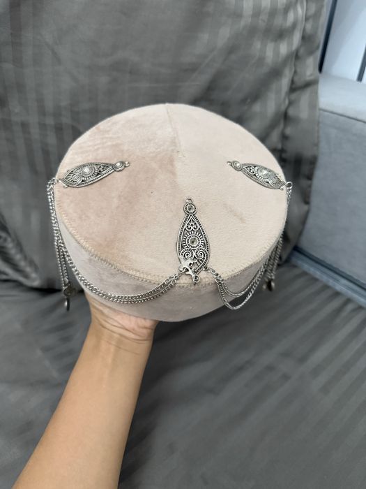 Тюбетейка молочный