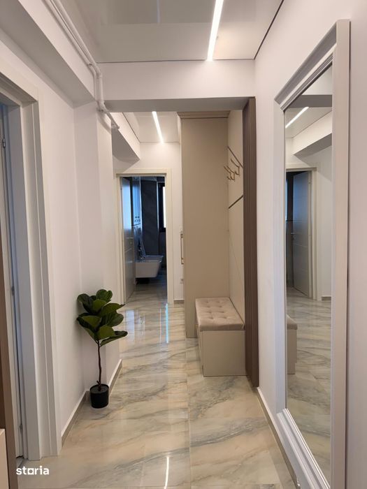 Apartament 2 camere decomandat, complet mobilat, parcare inclusă, zona