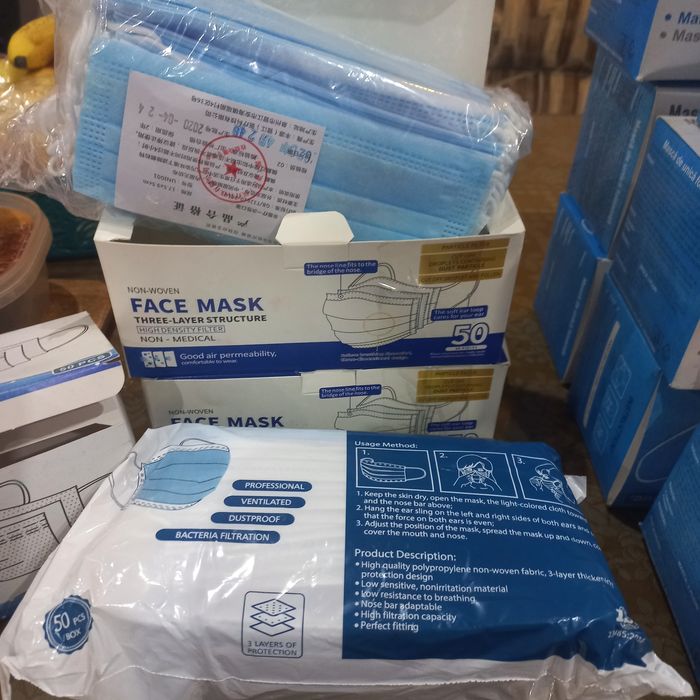 Masti protecție 3 straturi 50 buc cutia