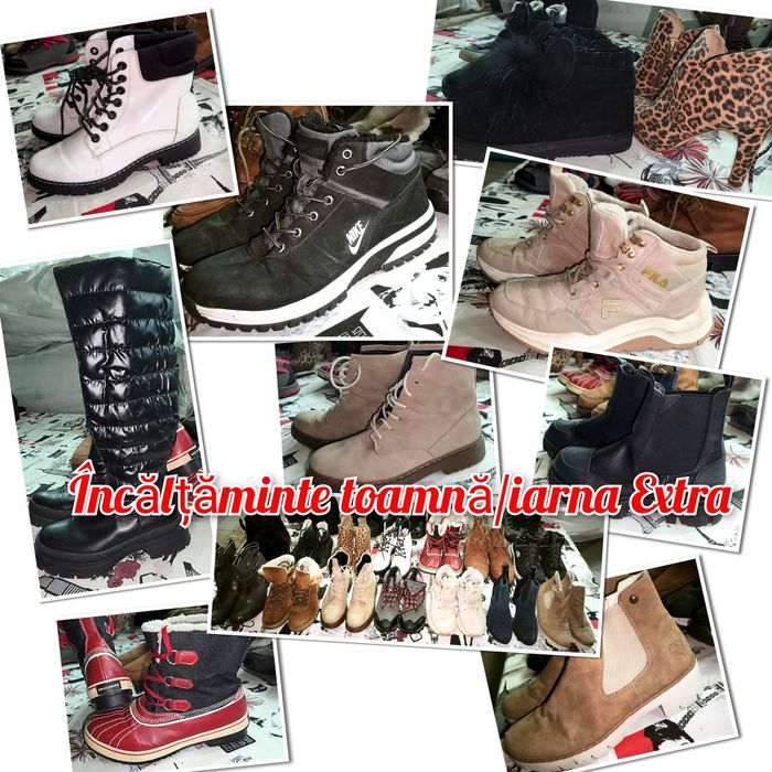 Haine și încălțăminte second-hand