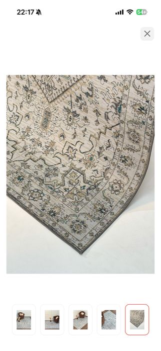 Продам ковер турция тонкий, размер 2/3