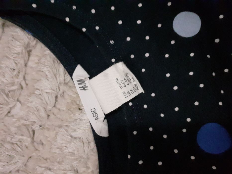 rochie rochita H&M HM 110 116 5 6 ani ca noua