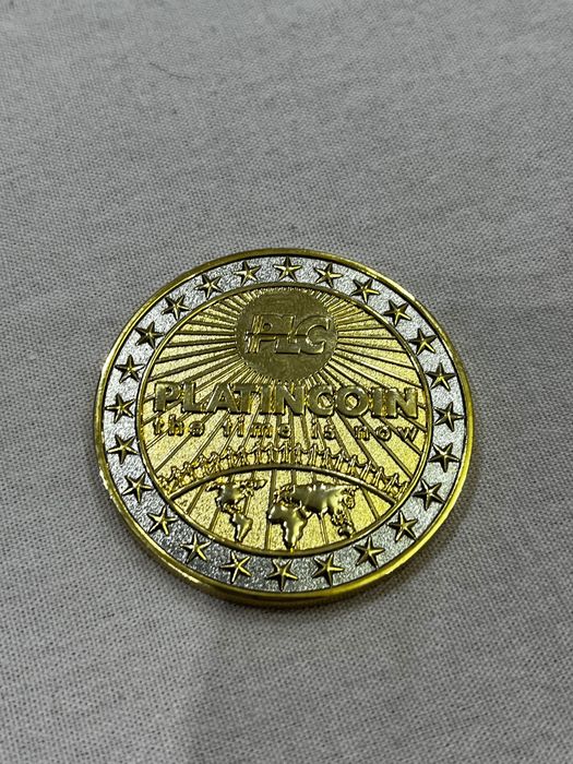 Платиновая монета Platincoin оригинал 999,9 пробы