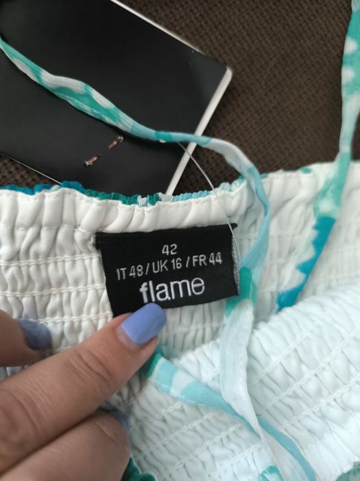Rochie lunga dama Flame L(42) noua cu eticheta