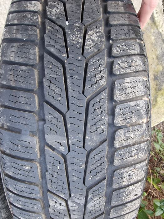 Jante tabla 5x112 195/65 R15 plus cauciucuri iarna