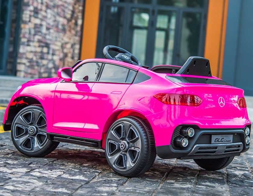 Masinuta electrica pentru copii Mercedes-Benz GLC Coupe Pink 70w 12V