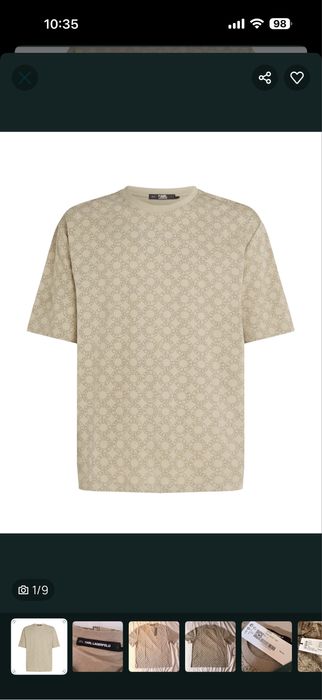 Тениски Palm Angels L  и Карл Лагерфелд L