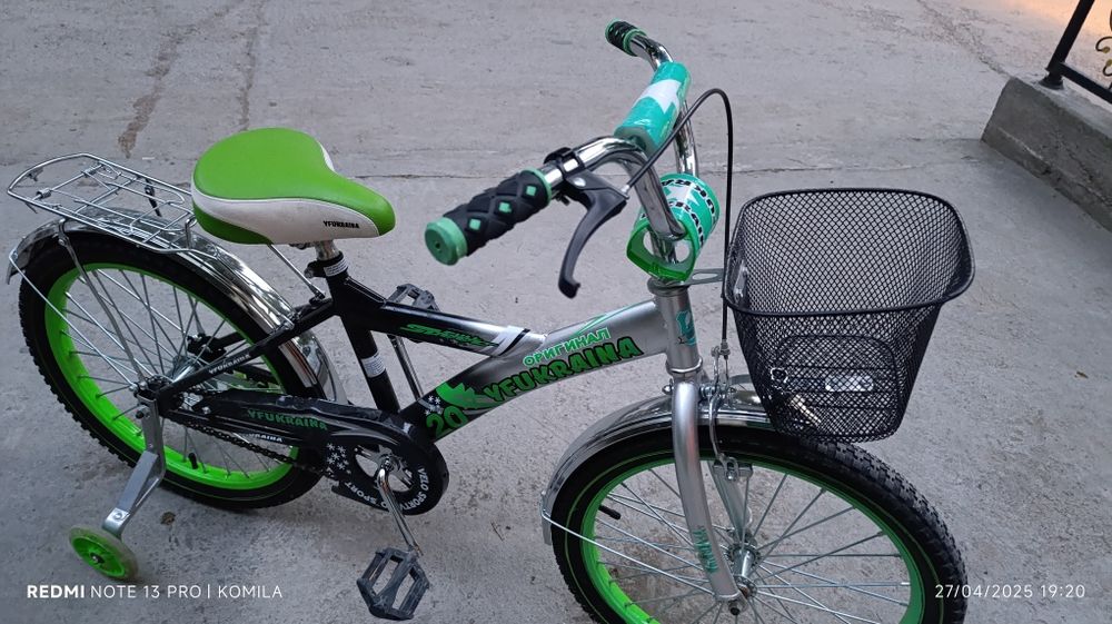 600 min  Yangi veloseped kotaligi 20    1 marta uchilgan