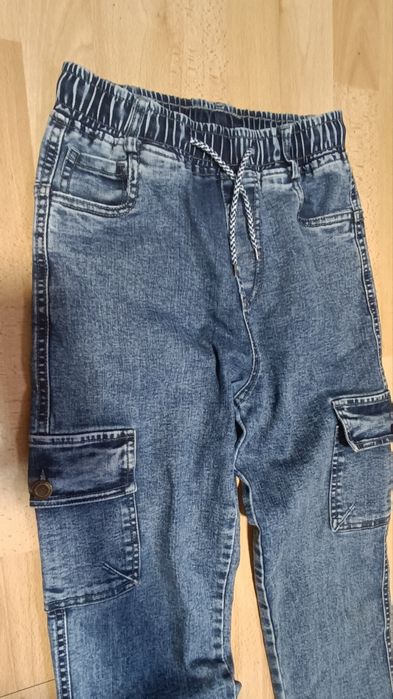 Джинсы джогеры на рост 134-146