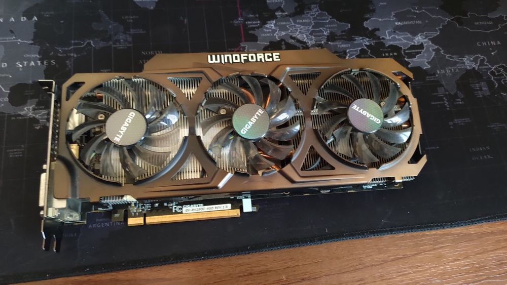 Видеокарта на запчасти