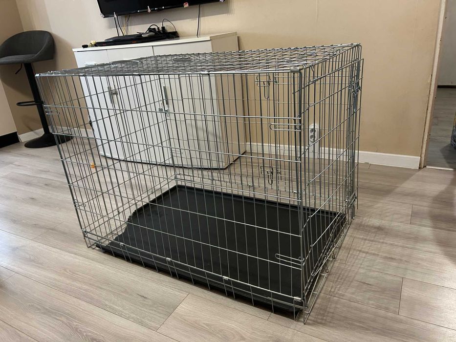 Клетка за куче Trixie – голям размер (109x71x79 см) – почти нова