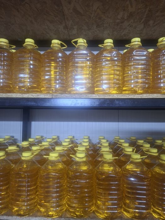 Vand ulei floarea soarelui presat la rece dublu filtrat și srot floare