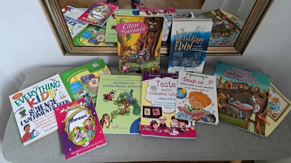 Carti pentru ' Pregatitoare Scoala ( pret lot )