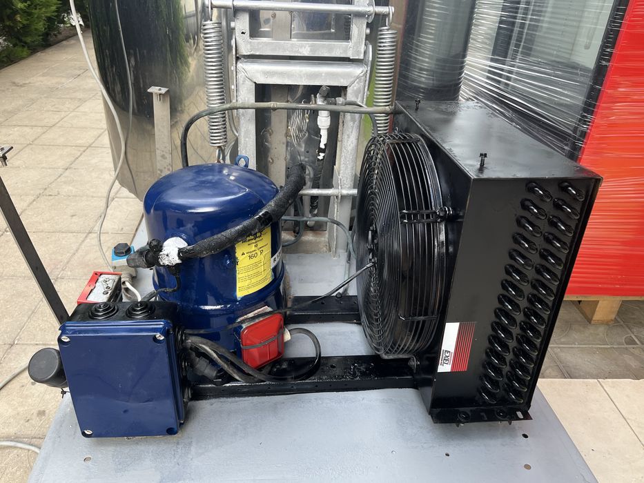 Хладилна вана за мляко неръждавейка