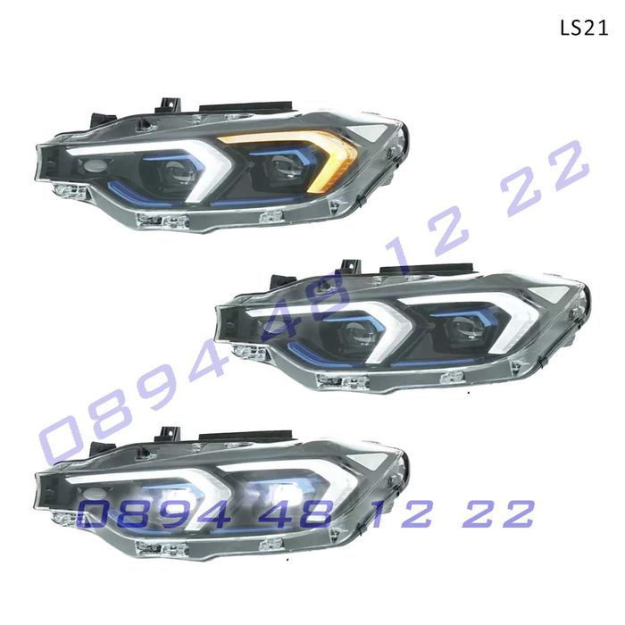 тунинг LED фарове BMW 3 F30 F31 Ксенон 12-18 нова G визия лед бмв ф30
