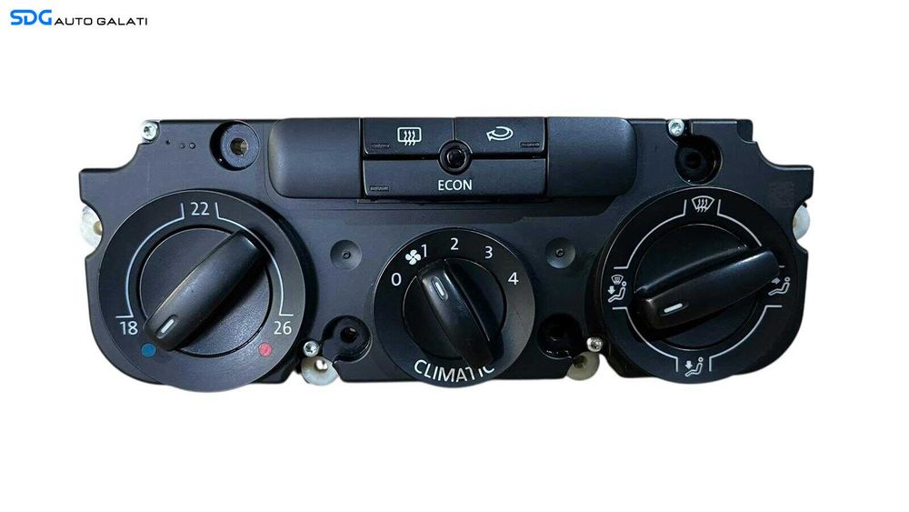 Panou Modul Unitate Comanda AC Aer Conditionat Clima Climatic Volkswagen Tiguan 2007 - 2013 Cod 1K0820047FH 5HB008719 [LC0585]
