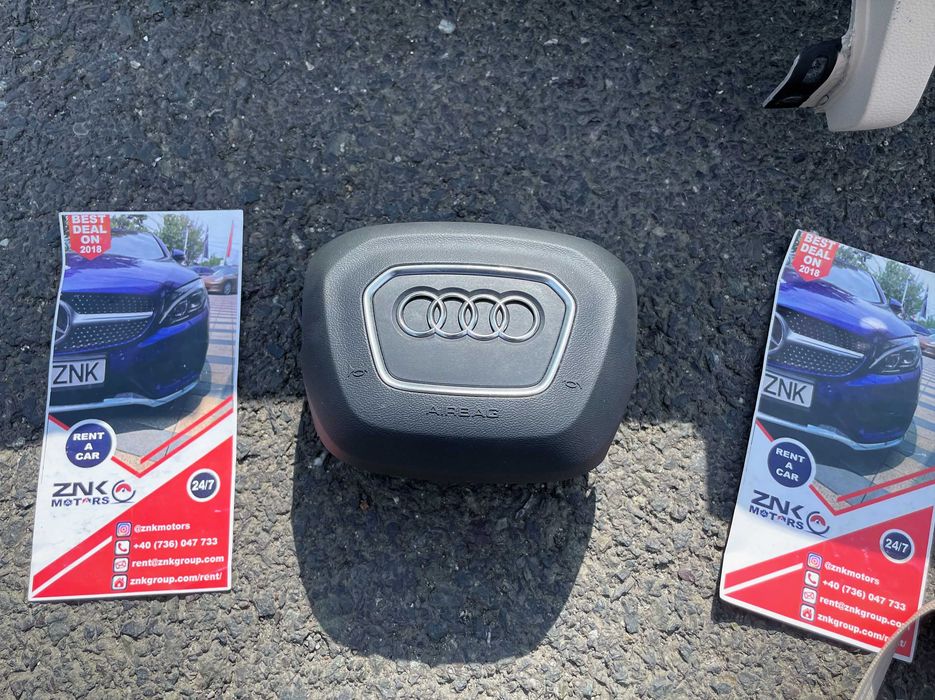 Audi A5 A4 B9 8w kit airbag volan pasager plansa de bord set centuri