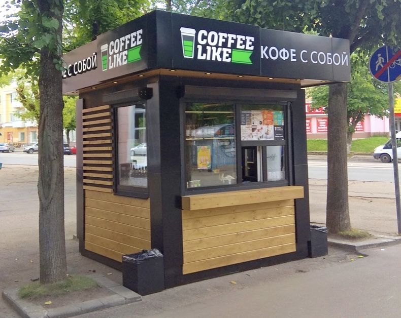 Изготовление киосков(Торговый павильон) Через банк рассрочка