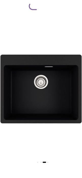 Chiuveta fragranite + Baterie Pola Franke, fragranite negru