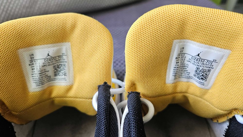 Маратонки Nike Jordan Max Aura 5 yellow 37,5