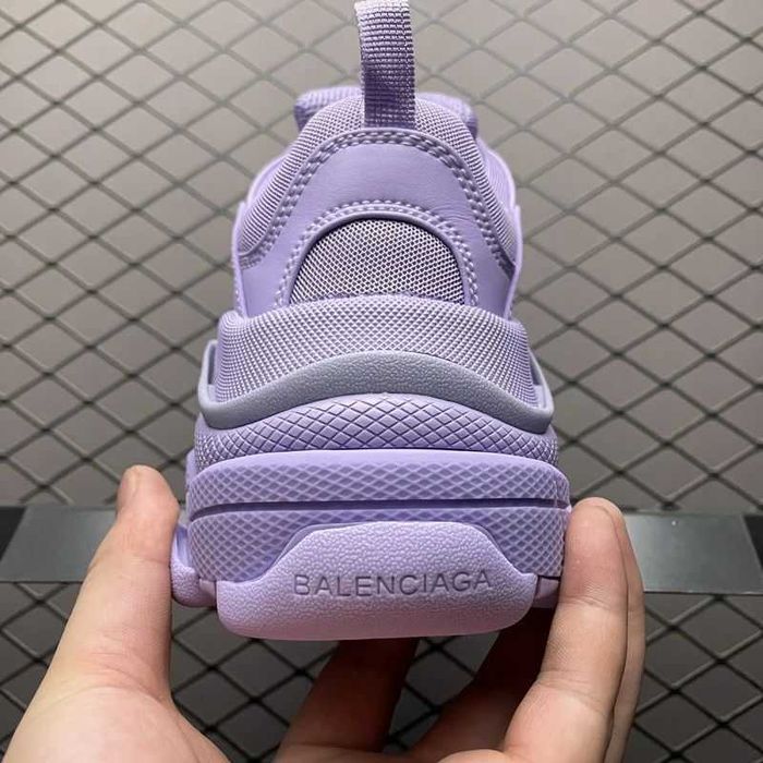 Balenciaga Triple S - Light Grey/Violet/Grey