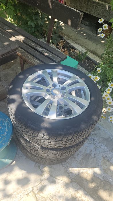 Джанти 16"  с зимни гуми Mercedes W204 C class w203