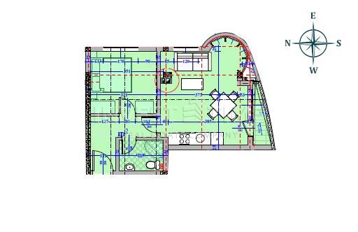 Продава се Двустаен апартамент в с. Кранево, Област Добрич - 57 кв.м за 1483 €/кв.м - Снимка #12