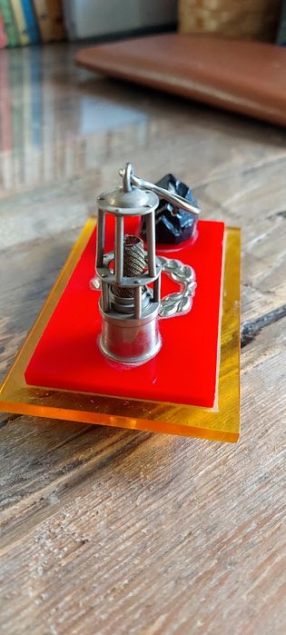 Placheta de colecție comunism exploatare cărbune