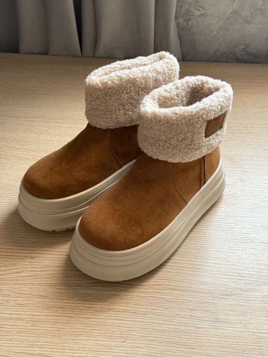 Новые зимние ботинки, на платформе р. 35-36