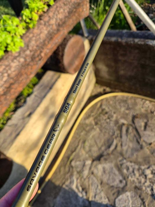 Комплект въдица и макара за щука и бяла риба. Savage gear SG4 SG8