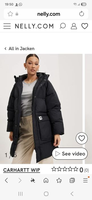 Ocazie geaca iarna parka Carthartt calduroasa