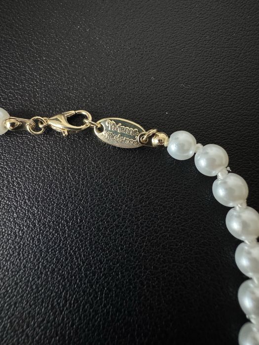 Colier Vivienne Westwood Gold Pearl