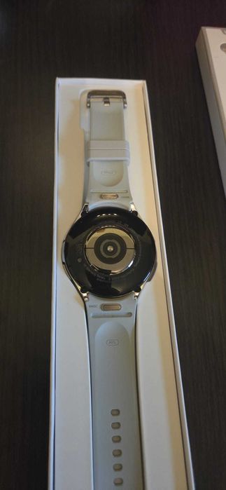 Samsung Galaxy Watch 6, Silver, 47mm, LTE, NOU - fullbox, Emag