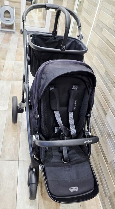 3в1 Cybex Gazelle S Moon Black - Като нова! Идеална за породени деца + ПОДАРЪК