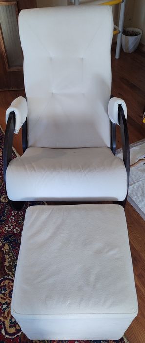 Люлеещ се стол-бежов