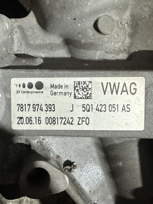 Caseta direcție Audi A3 8V, VW Golf 7, Seat Leon : 5Q1423051AK